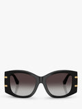Dolce & Gabbana butterfly sunglasses black purple gradient - British product
