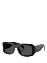 John Lewis Dolce & Gabbana DG4503 Men's Rectangular Sunglasses, Black- Buy online at McGrocer