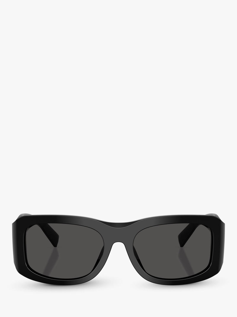 Dolce & Gabbana rectangular black sunglasses, UK version