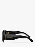 Dolce & Gabbana rectangular black sunglasses, UK version