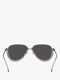 Diesel Aviator sunglasses grey polyamide (British brand)