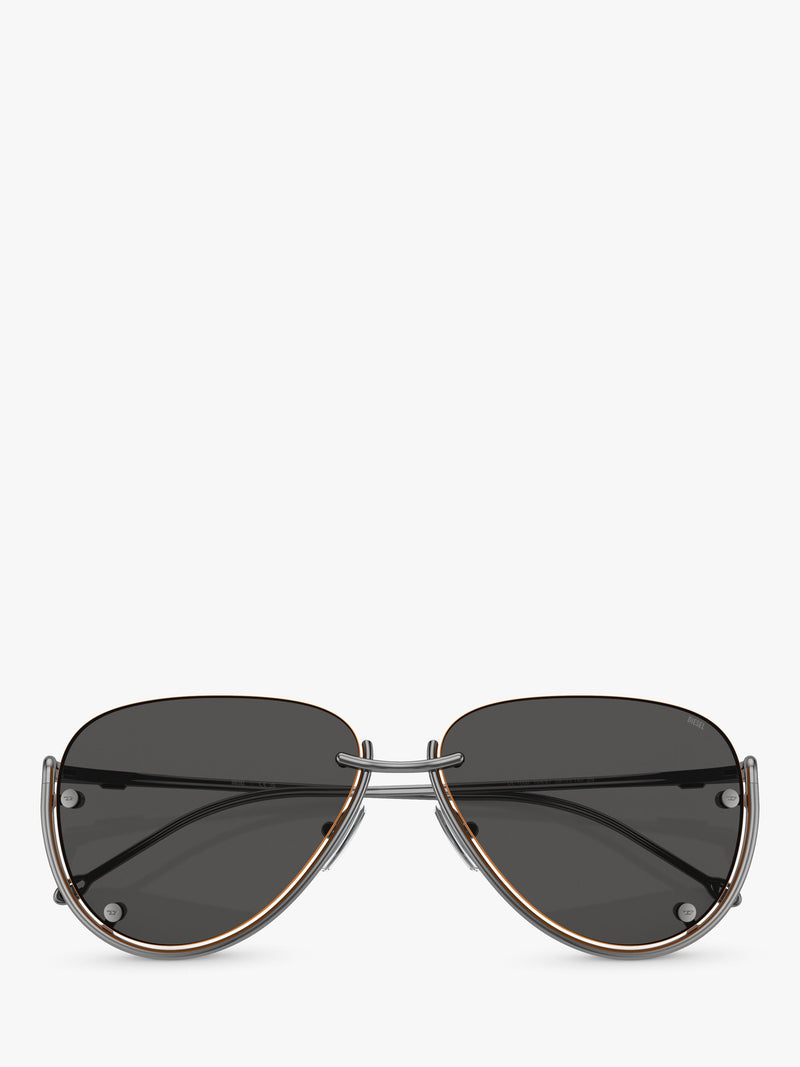 Diesel Aviator sunglasses grey polyamide (British brand)