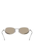 Diesel oval sunglasses in gold, imported from the UK