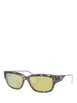 John Lewis Diesel DL2002 Unisex Rectangle Sunglasses Green- Buy online at McGrocer