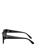 Diesel unisex square sunglasses black, imported from the UK