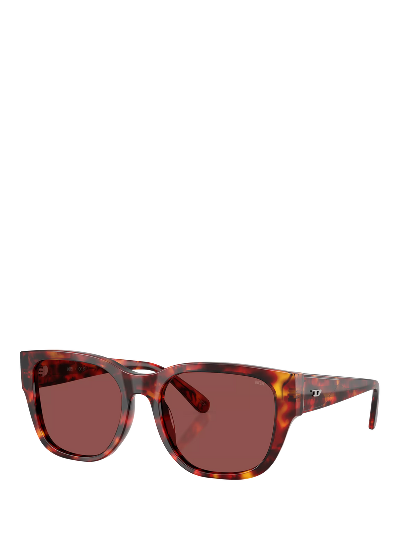 Diesel square sunglasses brown 53mm lens (British brand)