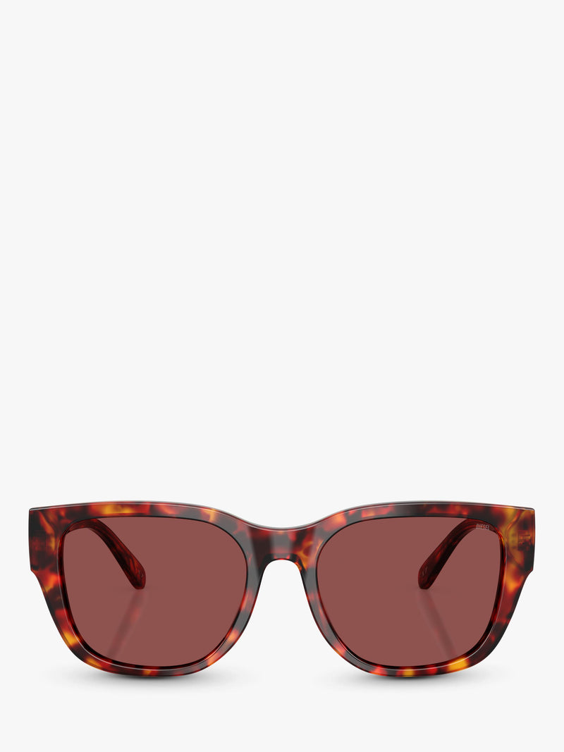 Diesel square sunglasses brown 53mm lens (British brand)