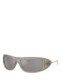 Diesel DL3001 wrap sunglasses in grey - British product