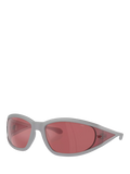 Diesel pillow sunglasses grey red, imported from the UK