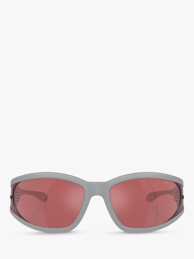 Diesel pillow sunglasses grey red, imported from the UK