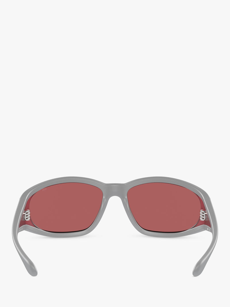 Diesel pillow sunglasses grey red, imported from the UK