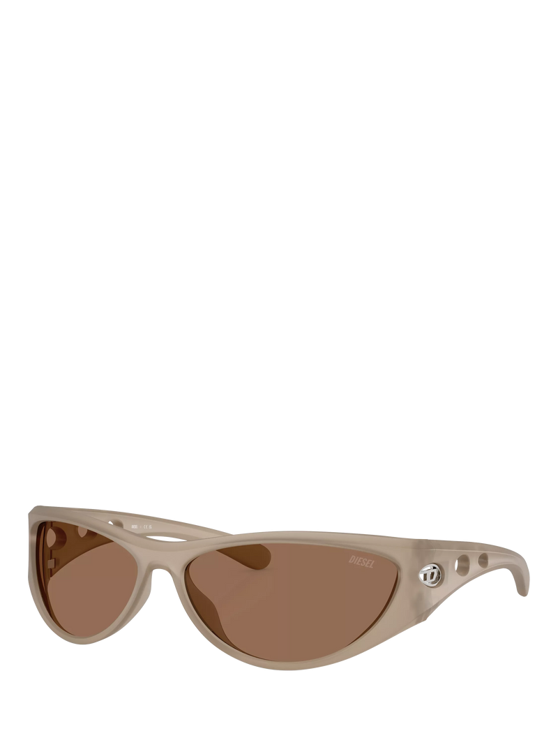 Diesel cat eye sunglasses grey frame, imported from the UK