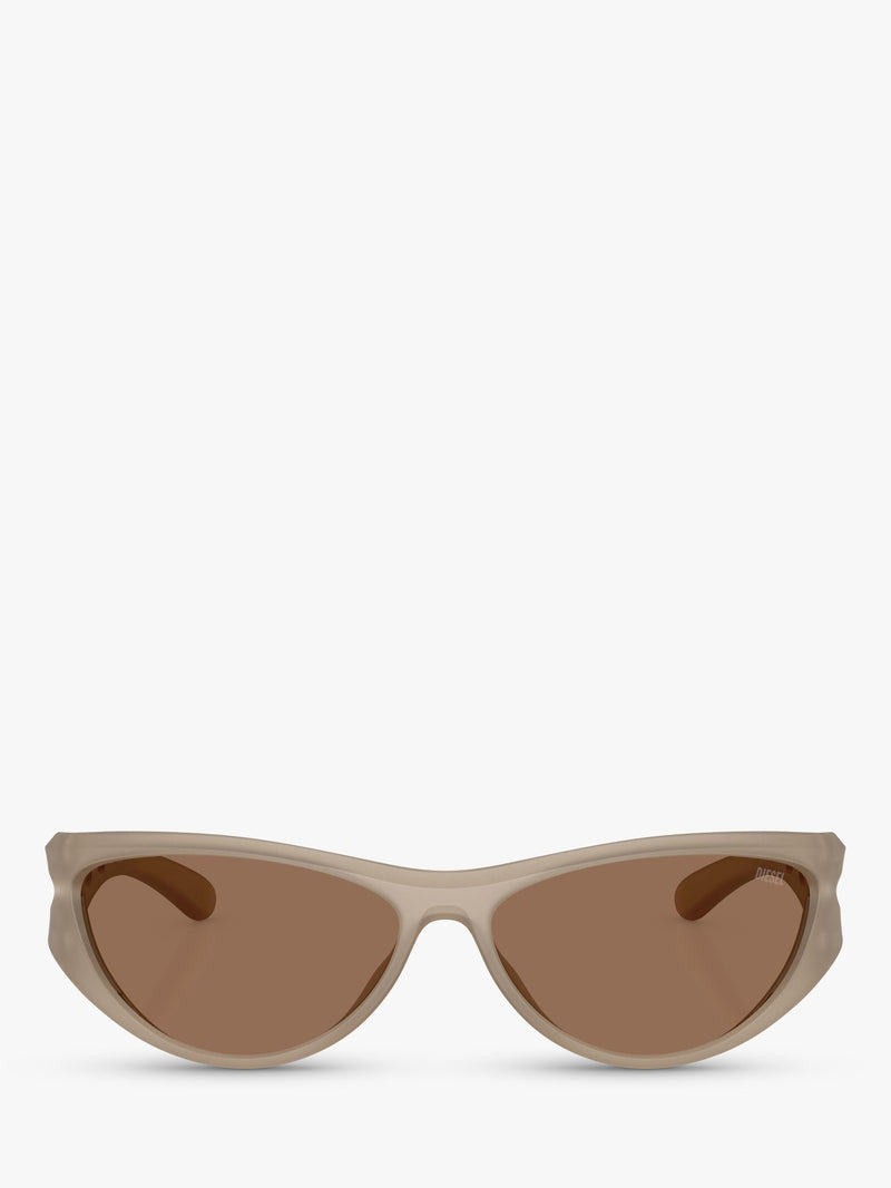 Diesel cat eye sunglasses grey frame, imported from the UK
