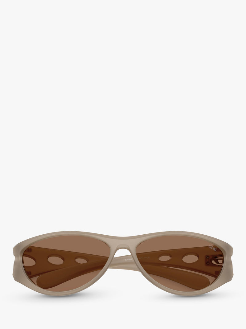 Diesel cat eye sunglasses grey frame, imported from the UK