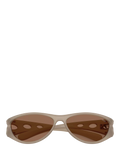 Diesel cat eye sunglasses grey frame, imported from the UK