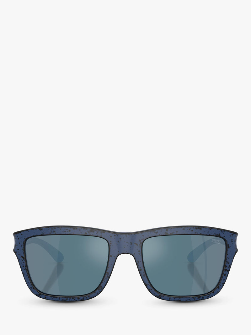 Diesel blue square sunglasses, UK version