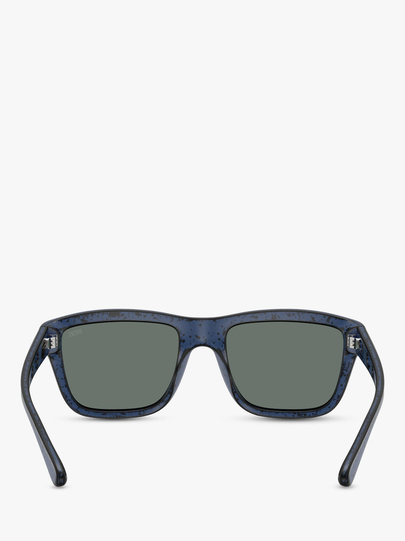 Diesel blue square sunglasses, UK version
