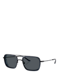 Emporio Armani square sunglasses black 54mm - British product