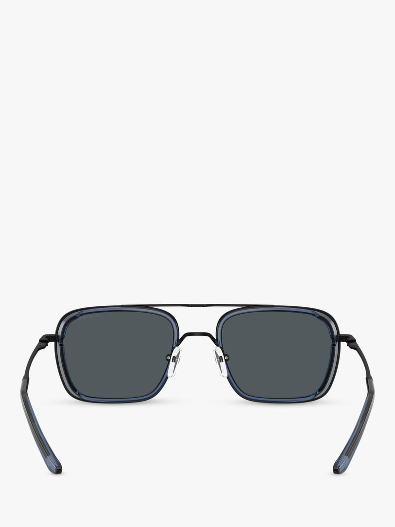 Emporio Armani square sunglasses black 54mm - British product