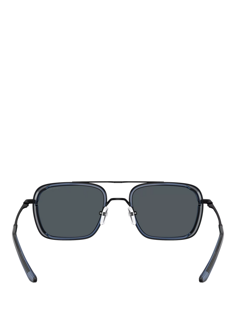 Emporio Armani square sunglasses black 54mm - British product