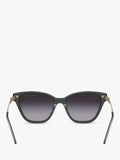 Emporio Armani cat's eye sunglasses grey gradient 54mm, imported from the UK
