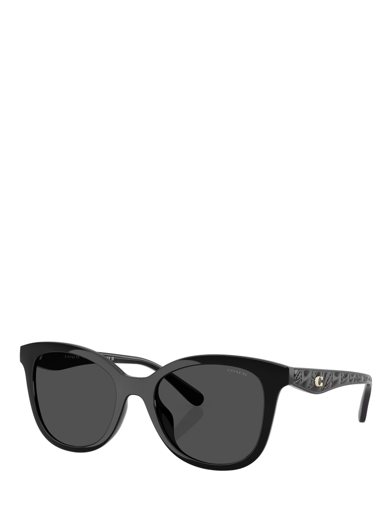 Coach square sunglasses 55mm black, imported from the UK