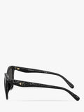 Coach square sunglasses 55mm black, imported from the UK
