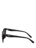 Coach square sunglasses 55mm black, imported from the UK