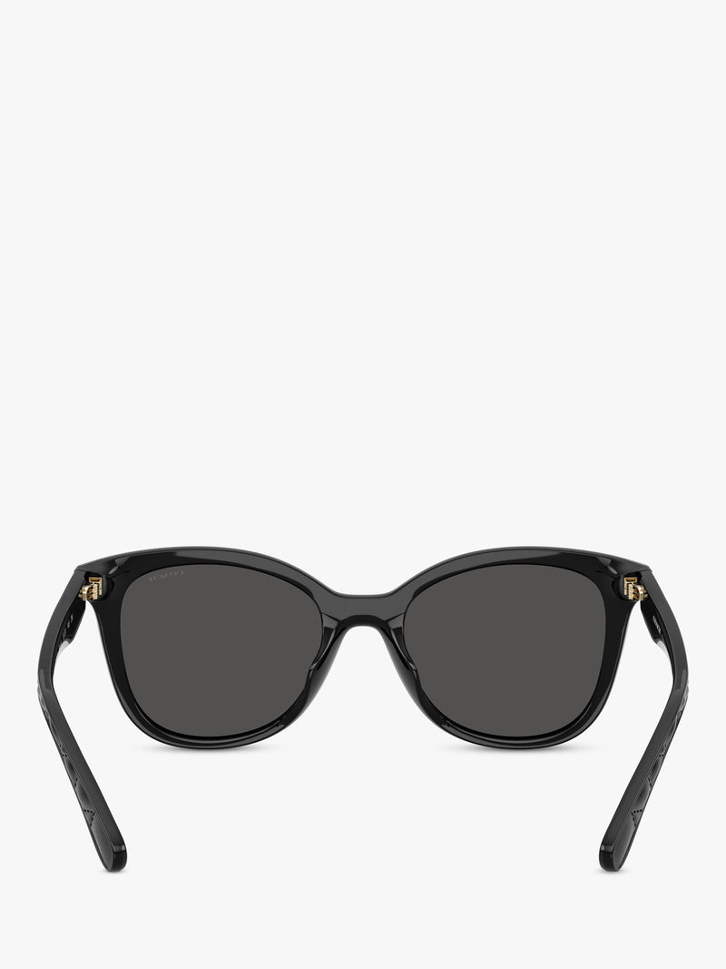 Coach square sunglasses 55mm black, imported from the UK