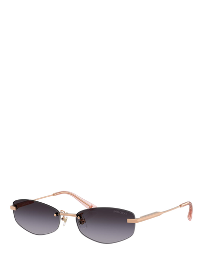 John Lewis Jimmy Choo JC4013D Women's Oval Sunglasses, Bronze/Grey Gradient- Buy online at McGrocer