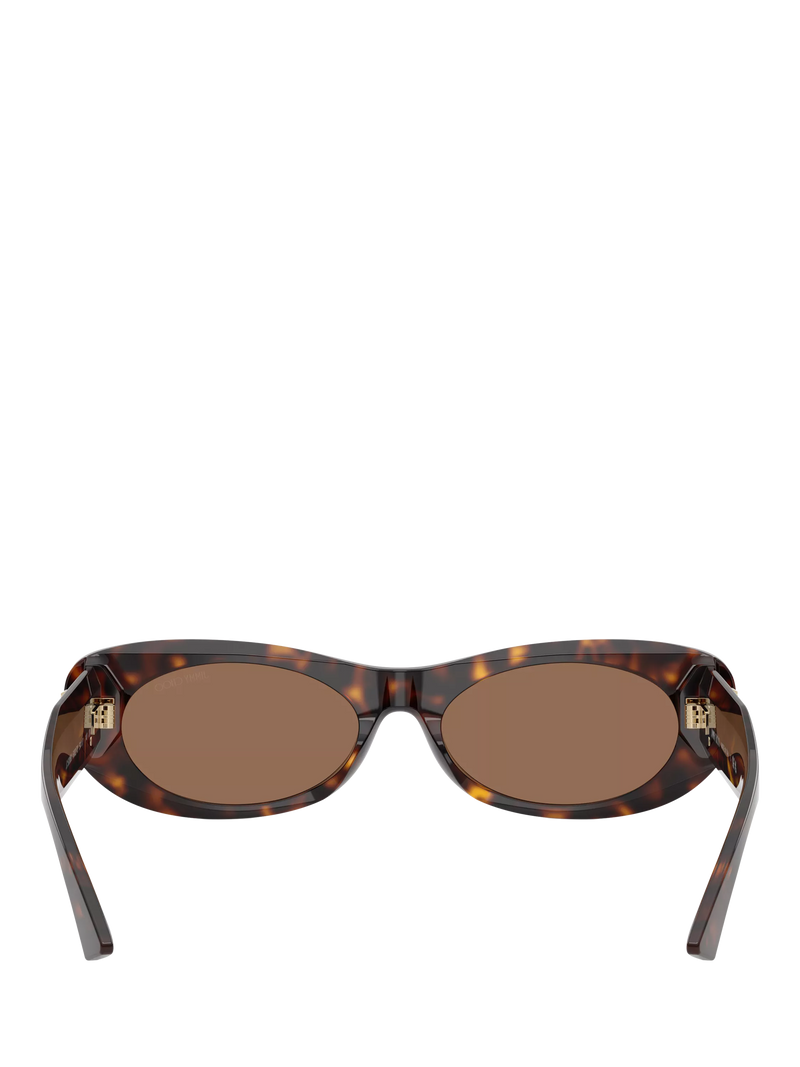 Jimmy Choo oval sunglasses Havana/Brown 54mm (British brand)