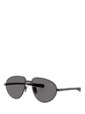Moncler aviator sunglasses black polarised 55mm lens, imported from the UK