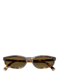 Miu Miu women's slim sunglasses Havana brown (British brand)