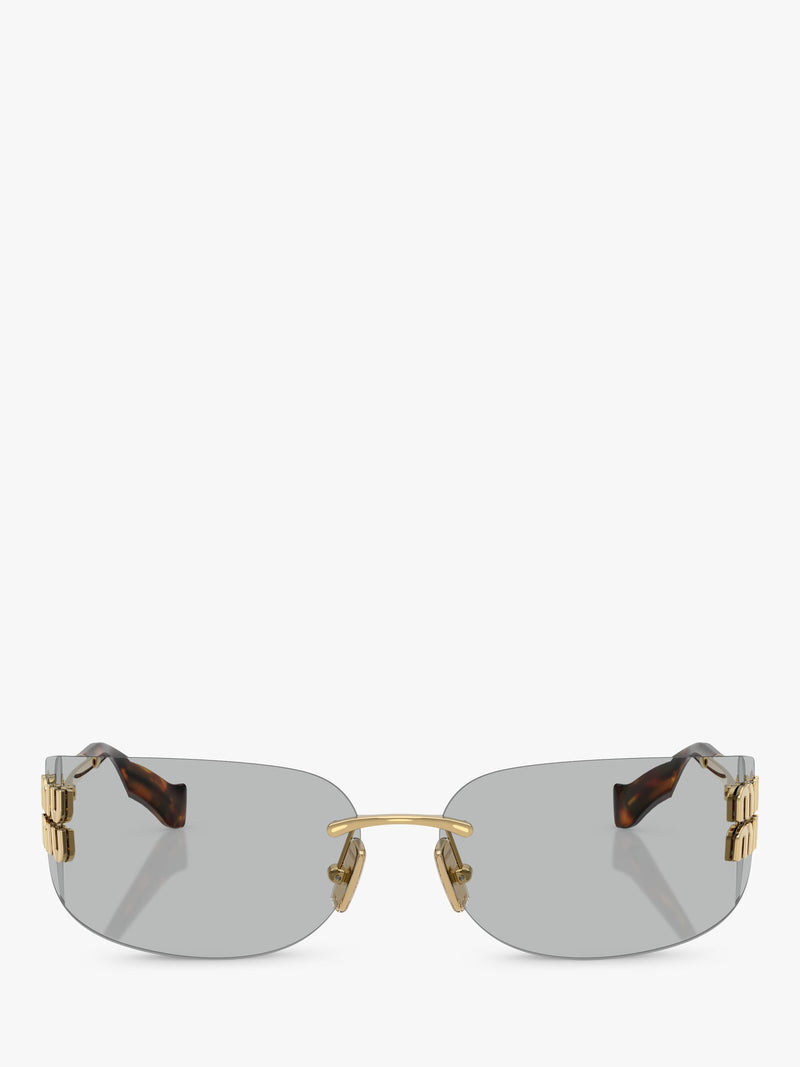 Miu Miu rectangular sunglasses 75mm lens, imported from the UK