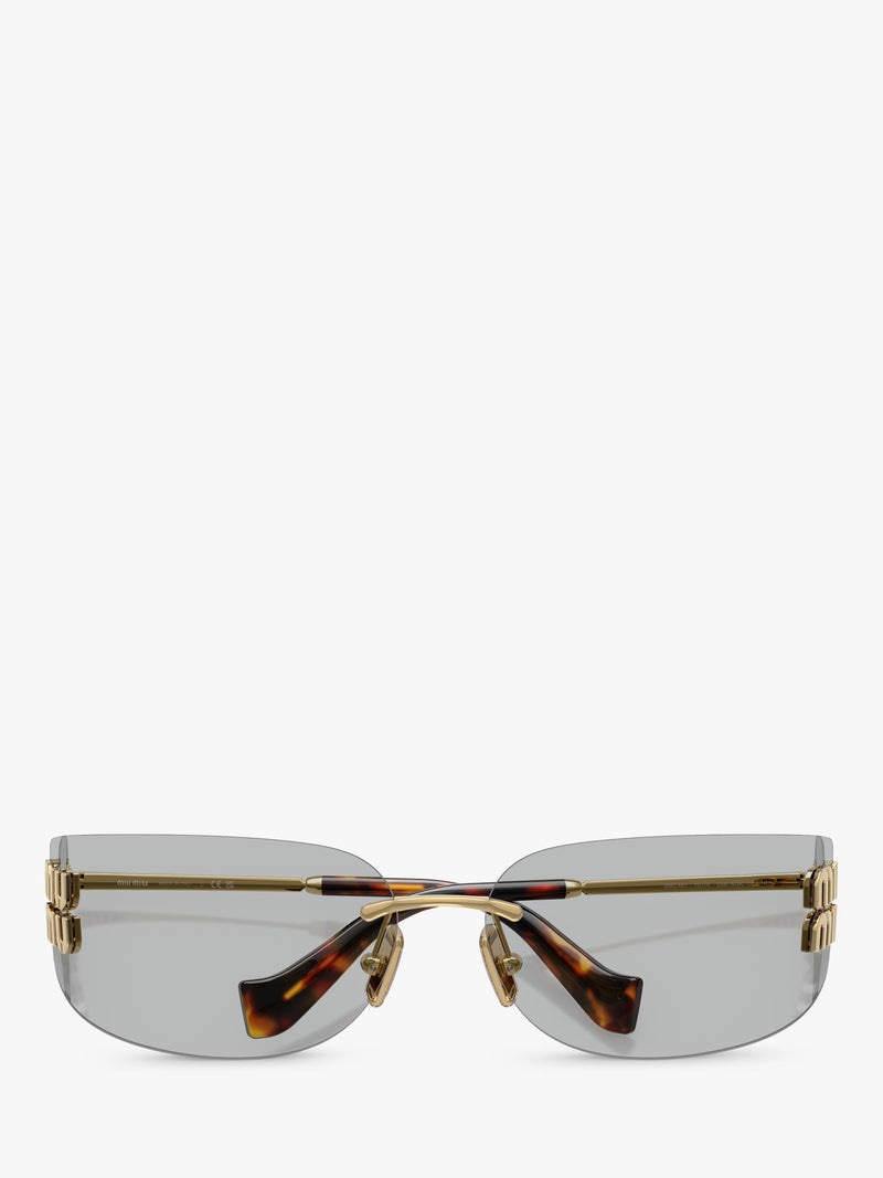Miu Miu rectangular sunglasses 75mm lens, imported from the UK