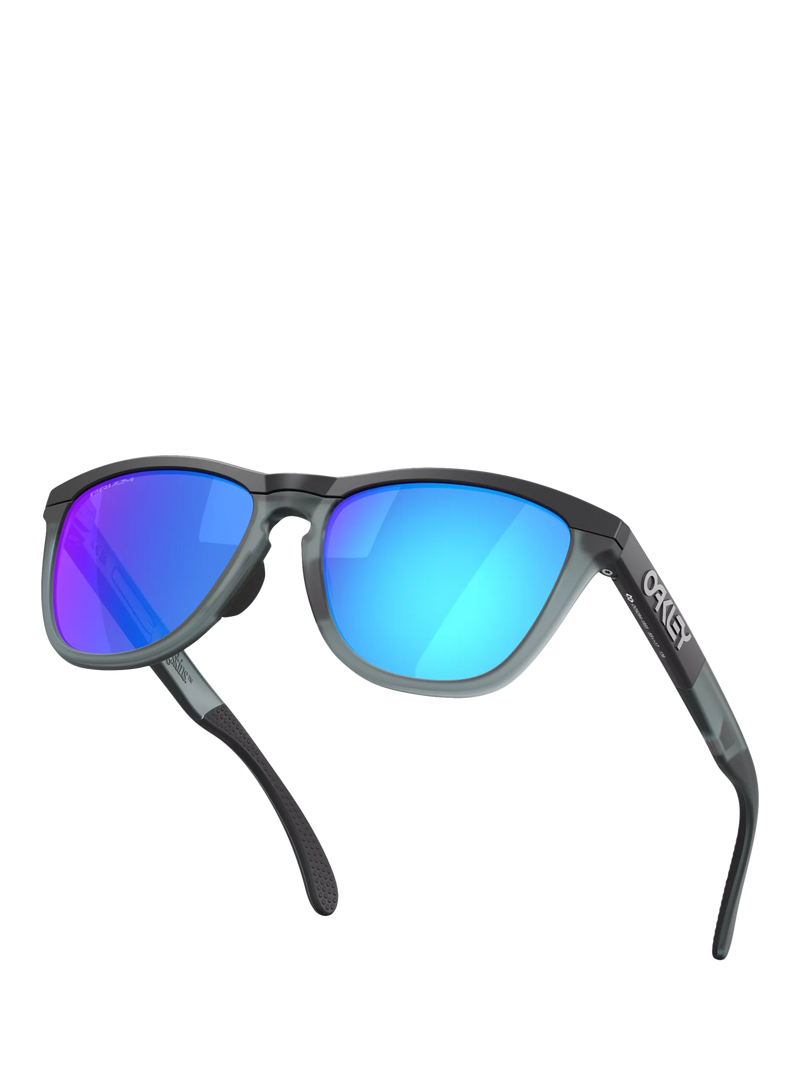 Oakley OO9284 D-Frame sunglasses grey mirrored blue, UK version