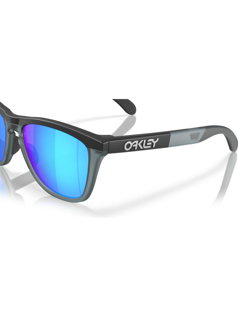 Oakley OO9284 D-Frame sunglasses grey mirrored blue, UK version