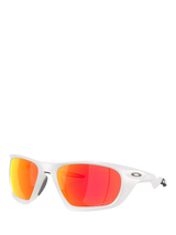 John Lewis Oakley OO9431 Men's Polarised Rectangular Sunglasses Grey/Orange- Buy online at McGrocer