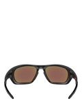 Oakley rectangular sunglasses black frame blue lenses - British product