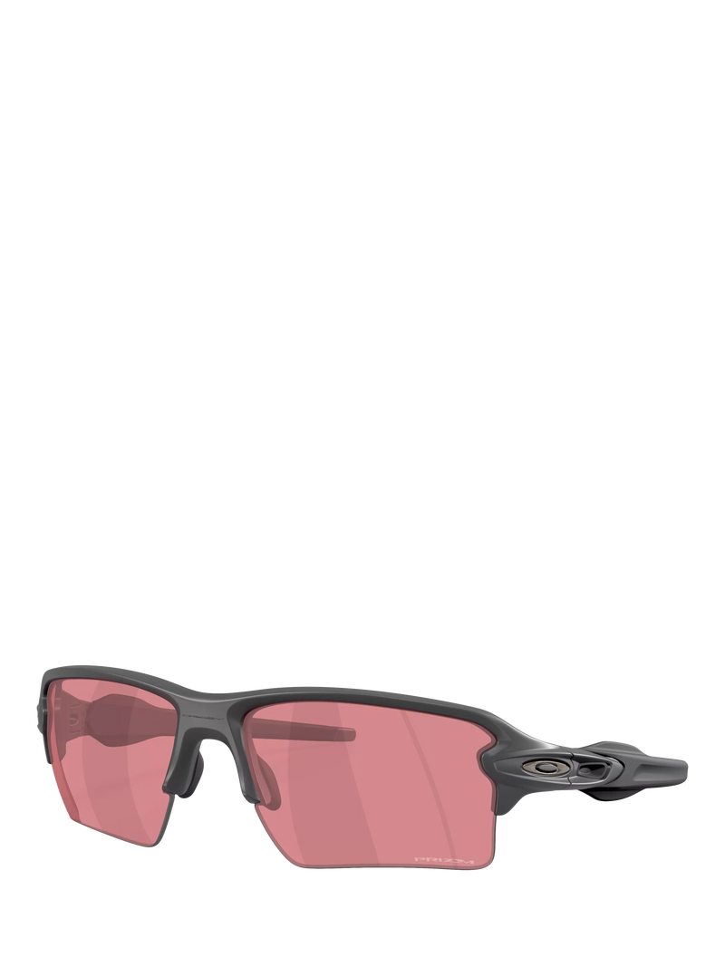 Oakley mirrored rectangular sunglasses grey/pink (British brand)