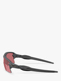 Oakley mirrored rectangular sunglasses grey/pink (British brand)
