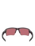 Oakley mirrored rectangular sunglasses grey/pink (British brand)