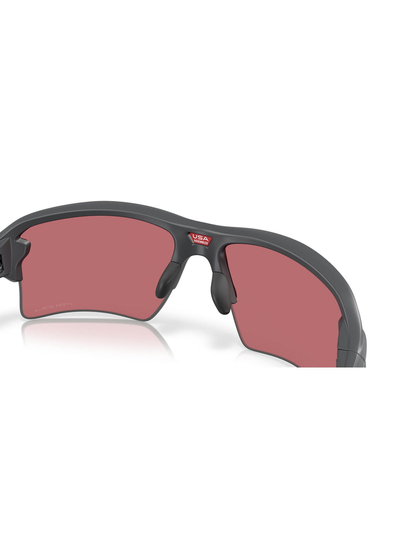 Oakley mirrored rectangular sunglasses grey/pink (British brand)