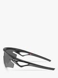 Oakley OO9499 black polarised sunglasses 36mm - British product