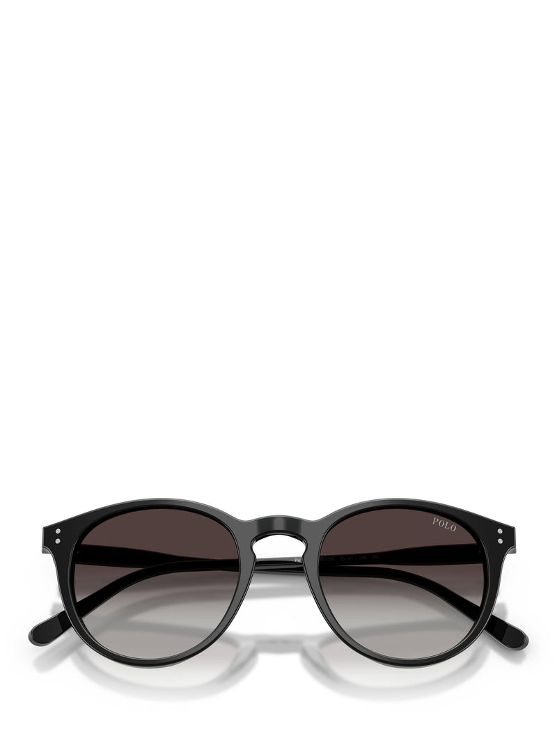 Ralph Lauren oval sunglasses black gradient lenses 50mm, UK version