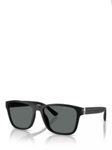John Lewis Ralph Lauren Polo Ralph Lauren Men's Polarised Square Sunglasses, Black/Grey- Buy online at McGrocer