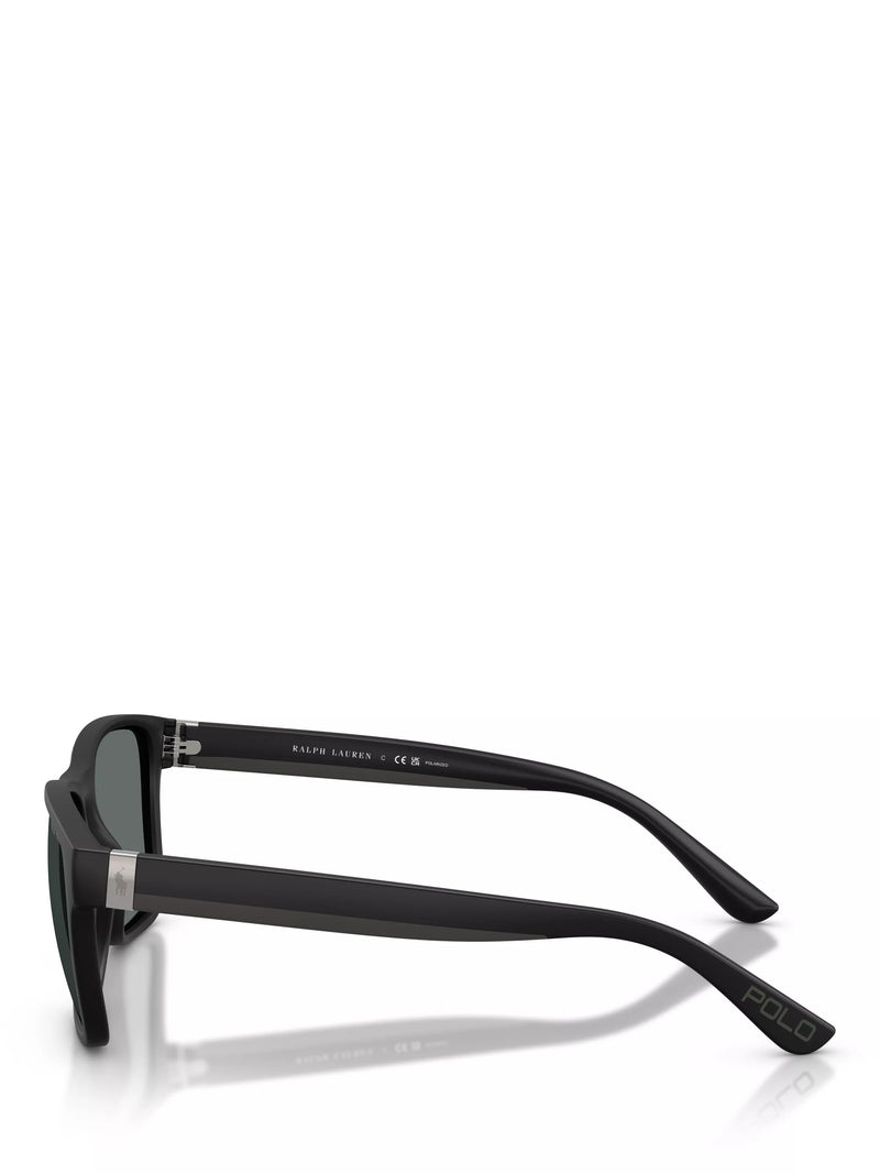 Ralph Lauren men's polarised square sunglasses (British brand)