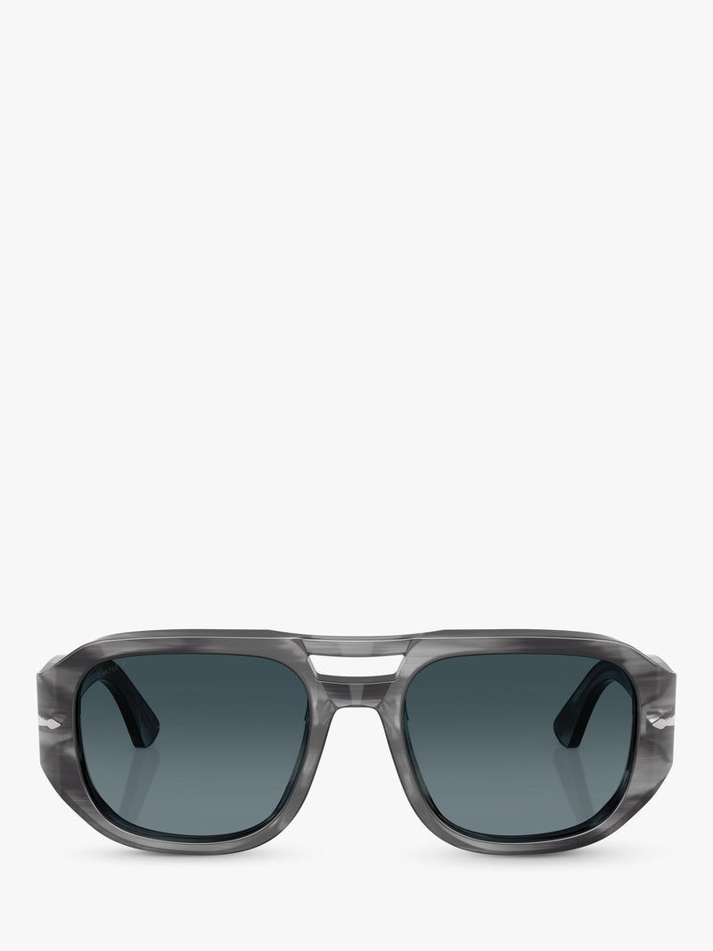 Persol square sunglasses gradient glass lenses 53mm, UK version