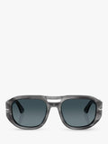 Persol square sunglasses gradient glass lenses 53mm, UK version