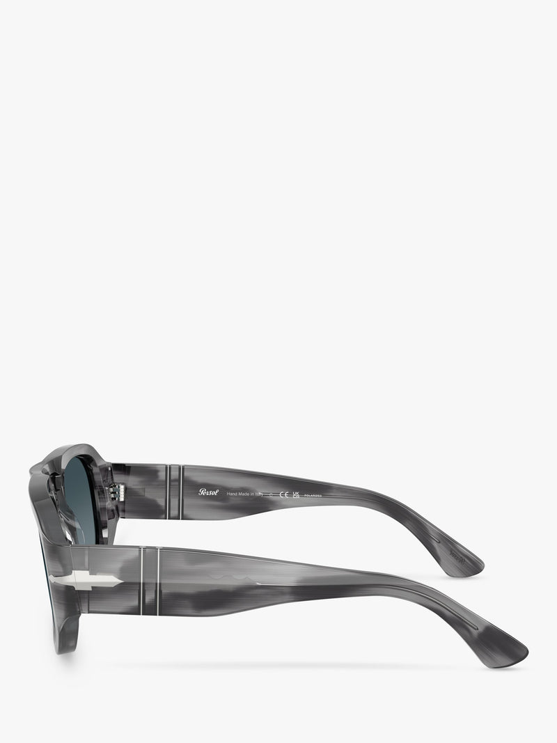 Persol square sunglasses gradient glass lenses 53mm, UK version